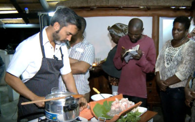Reportagem da Televisão Pública de Angola sobre a MasterClass do Chef Henrique Sá Pessoa