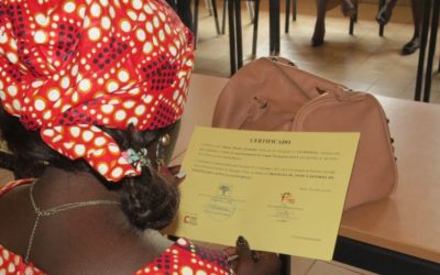 Entrega de Certificados de Formações FEC na Guiné-Bissau