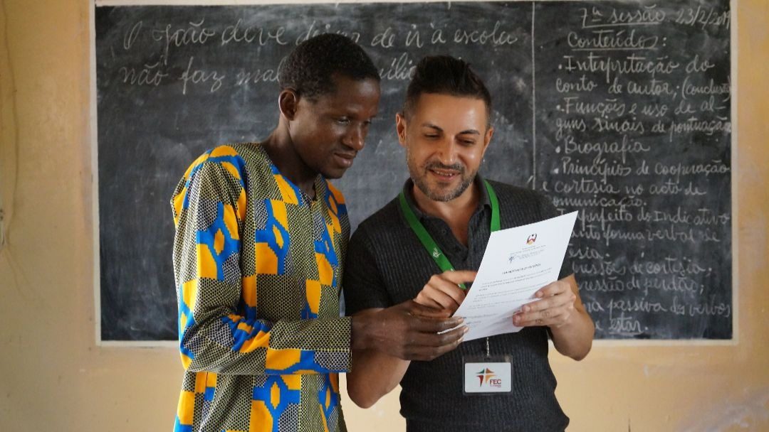 FEC entrega 709 avaliações anuais de frequência aos seus formandos na Guiné-Bissau