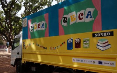 “Toca-Teca”: a primeira biblioteca itinerante da Guiné-Bissau