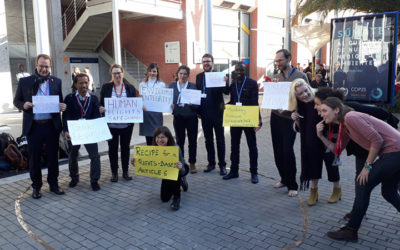 COP25 – À procura de ambição, financiamento e Direitos Humanos