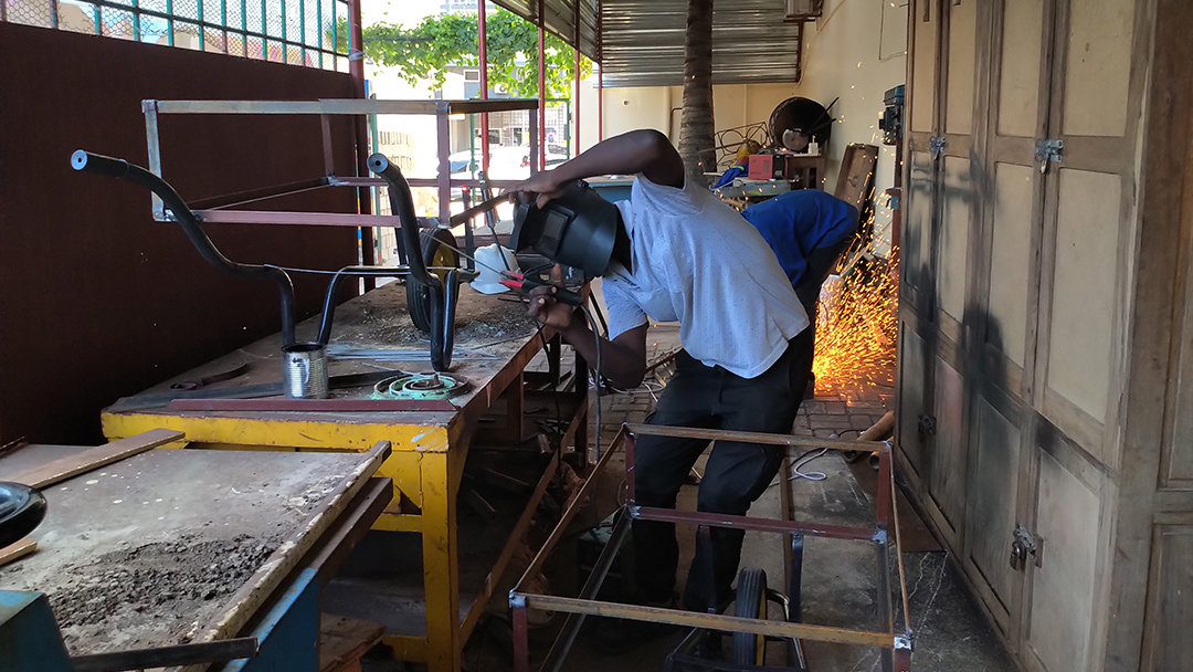 “Livrotecas móveis” para distribuição na Província de Maputo, Moçambique