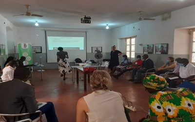 Formação da equipa do projeto “Nô na cuida di nô vida, mindjer”