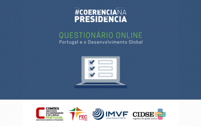 Participe no questionário Portugal e o Desenvolvimento Global