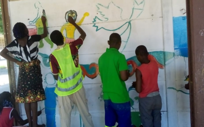 Raízes e Cultura: Pintura de murais em Escolas de Maputo