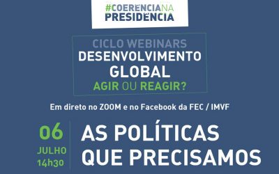 Webinar – As políticas que precisamos