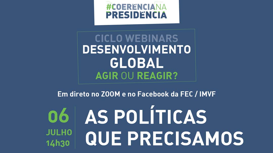 Webinar – As políticas que precisamos