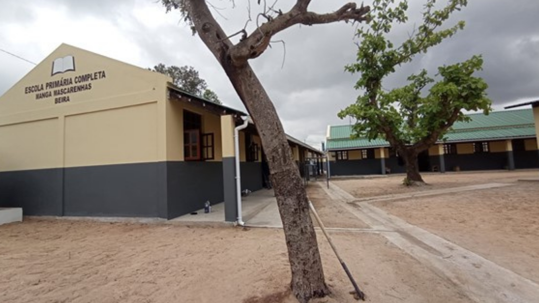 Escola destruída pelo Ciclone Idai é inaugurada na Beira