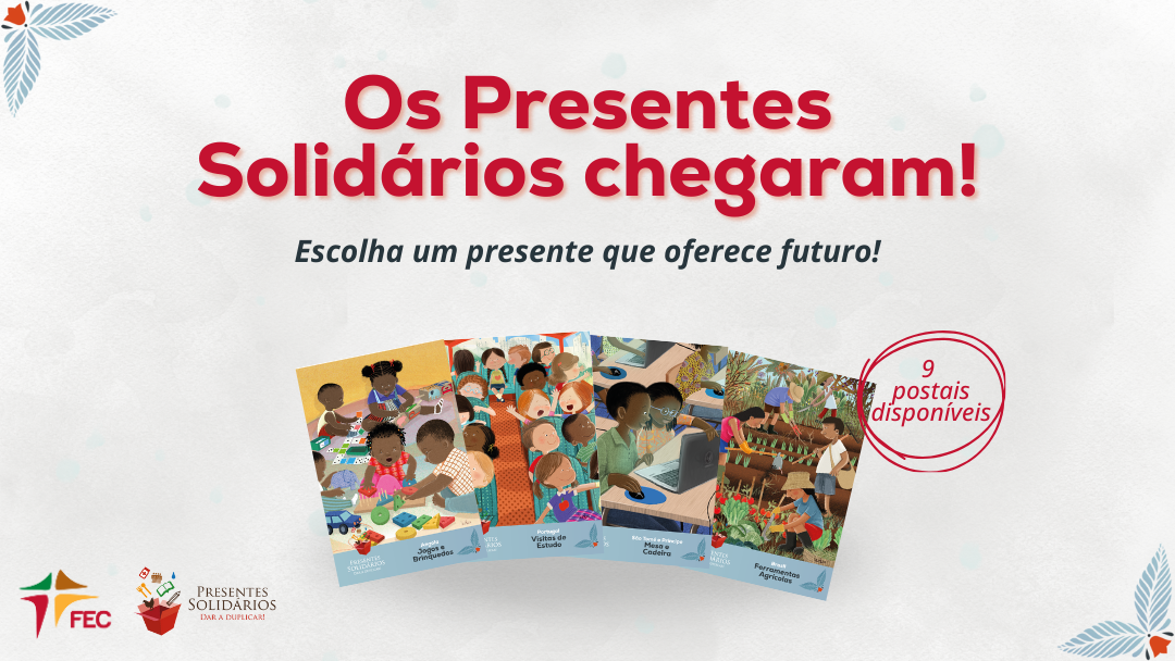 Este Natal, há presentes que oferecem futuro: Os Presentes Solidários estão de volta!