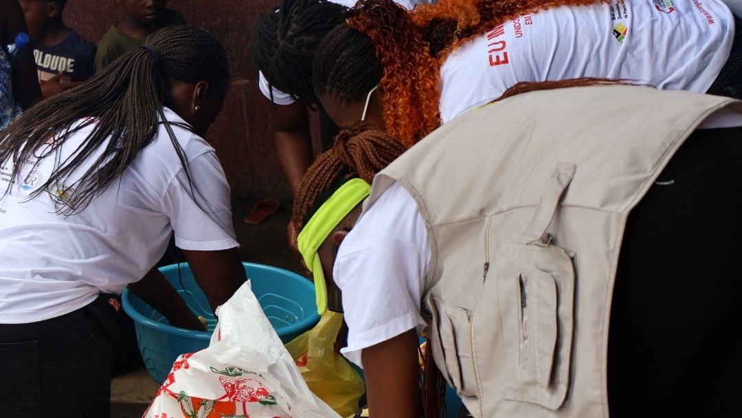 Sensibilização comunitária reforça cuidados com a criança em contexto de emergência, em Maputo
